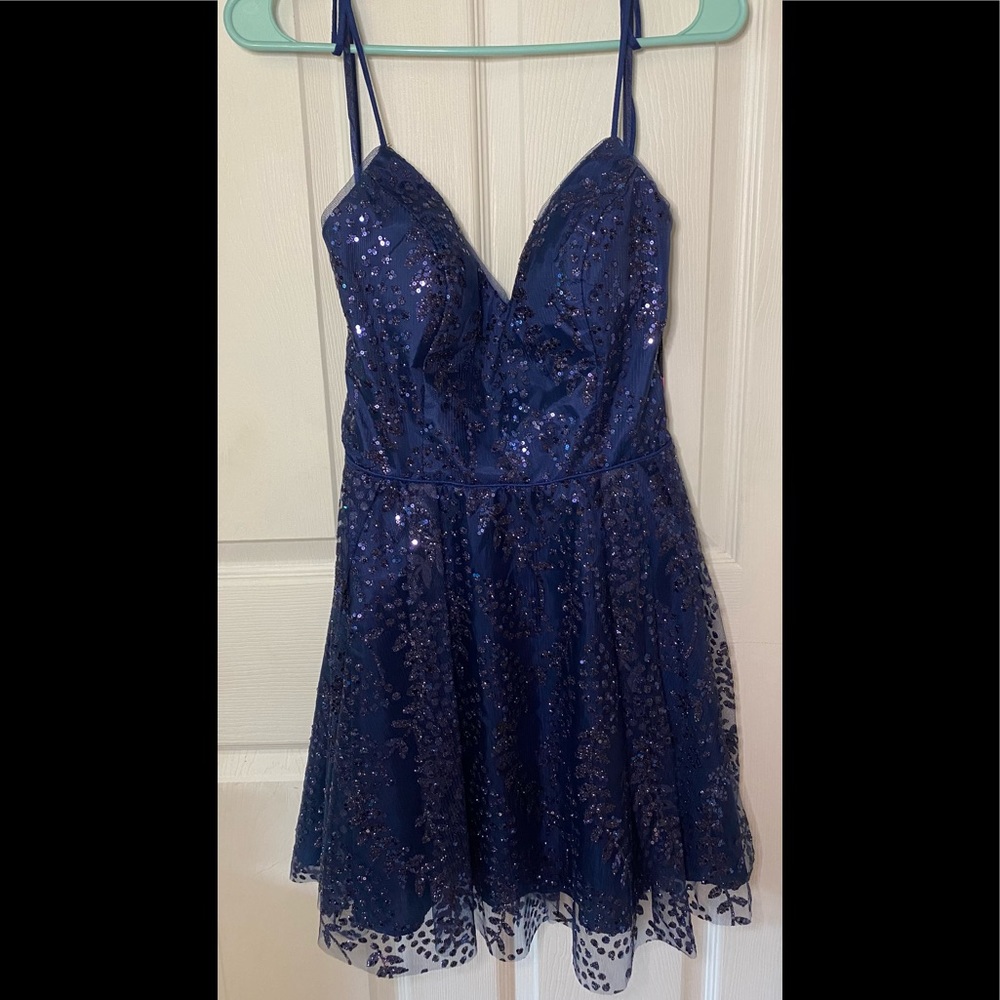 Sparkly Blue Dress